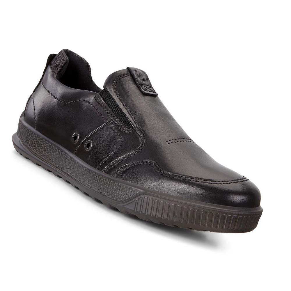 Pánské Boty Casual Ecco Byway Slip On Černé | CZ 459CTV